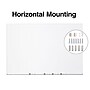 Staples Melamine Dry-Erase Whiteboard, Aluminum Frame, 4' x 6' (75146)~#|#~s1223231_sc7