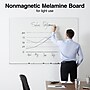 Staples Melamine Dry-Erase Whiteboard, Aluminum Frame, 4' x 6' (75146)~#|#~s1223247_sc7