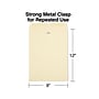 Staples Extra-Heavyweight Clasp & Moistenable Glue Catalog Envelopes, 9"L x 12"H, Manila, 100/Box (121962/19276)~#|#~s1223295_sc7