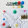 Staples Heavy Duty Magnets, Assorted Colors, 30/Pack (28703)~#|#~s1223296_sc7