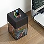 Staples Magnetic Paper Clip Dispenser, Clear/Black (10590)~#|#~s1223308_sc7