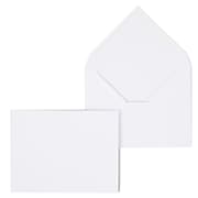 Staples Gummed Invitation Envelopes, 5 3/4" x 4 3/8", White, 250/Box (266767N)