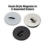 Staples Hook Magnets, Assorted Colors, 6/Pack (20940)~#|#~s1223367_sc7