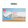 Staples QuickStrip EasyClose Self Seal Security Tinted #6 3/4 Business Envelopes, 3 5/8" x 6 1/2", White, 100/Box (ST50313-CC)~#|#~s1223619_sc7