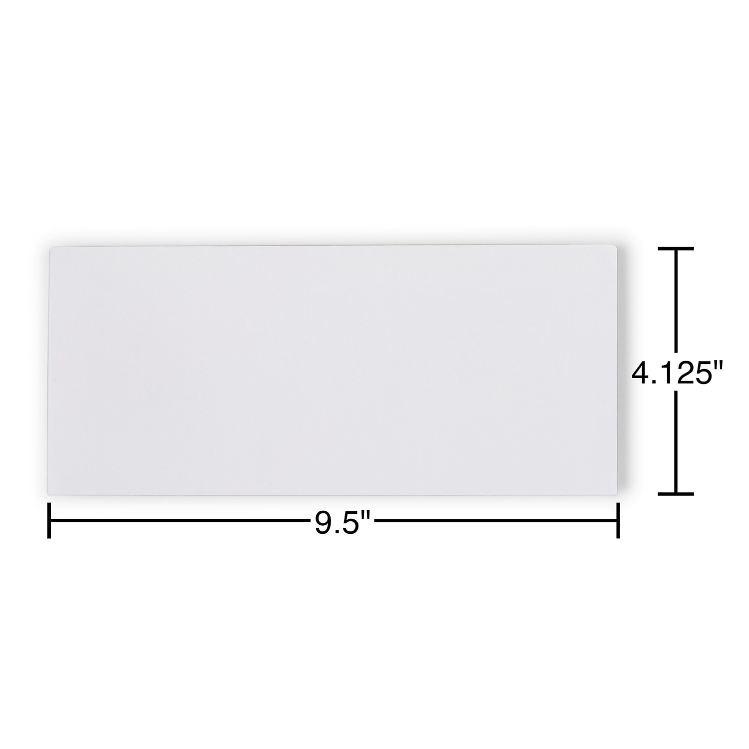 Staples EasyClose Security Tint #10 Envelope 4-1/8" x 9-1/2" White 500/BX 50312 - Picture 3 of 6