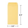 Staples Kraft #7 Currency Envelopes, 3 1/2 x 6 1/2, Brown, 500/Box (SPL17199)~#|#~s1223632_sc7