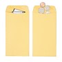Staples Kraft #7 Currency Envelopes, 3 1/2 x 6 1/2, Brown, 500/Box (SPL17199)~#|#~s1223637_sc7