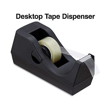Staples Desktop Dispenser, Black (10566)