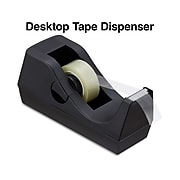 Staples Desktop Dispenser, Black (10566)