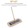 Coastwide Professional™ Cut-End Dust Mop Head, Cotton, 18" x 5", White (CW56752)~#|#~s1223713_sc7