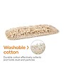 Coastwide Professional™ Cut-End Dust Mop Head, Cotton, 18" x 5", White (CW56752)~#|#~s1223715_sc7