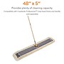 Coastwide Professional™ Cut-End Dust Mop Head, Cotton, 48" x 5", White (CW56755)~#|#~s1223730_sc7
