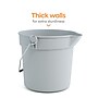 Coastwide Professional™ Plastic Bucket, 10 Quart, Gray (CW58017)~#|#~s1223739_sc7