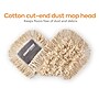 Coastwide Professional™ Cut-End Dust Mop Head, Cotton, 18" x 5", White (CW56752)~#|#~s1223772_sc7