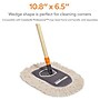 Coastwide Professional™ Cut-End Wedge Dust Mop Head, Cotton, White (CW56762)~#|#~s1223786_sc7