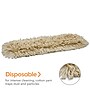 Coastwide Professional™ Economy Cut-End Dust Mop Head, Cotton, 24" x 5", White (CW56757)~#|#~s1223819_sc7