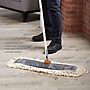 Coastwide Professional™ Economy Cut-End Dust Mop Head, Cotton, 24" x 5", White (CW56757)~#|#~s1223821_sc7