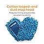 Coastwide Professional™ Looped-End Dust Mop Head, Cotton, 24" x 5", Blue (CW56759)~#|#~s1223846_sc7