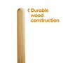Coastwide Professional™ 60" Wood Push Broom Handle, Threaded Wood Tip (CW57740)~#|#~s1223885_sc7