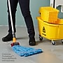 Coastwide Professional™ Looped-End Wet Mop Head, Large, Recycled Blend, 5" Headband, Blue (CW57750)~#|#~s1223908_sc7