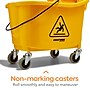 Coastwide Professional™ Bucket & Side-Press Wringer, 35 Qt., Yellow/Black (CW21871)~#|#~s1223937_sc7