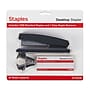 Staples® Combo Pack Desktop Stapler, 20-Sheet Capacity, Staples Included, Black (ST24548/24548)~#|#~s1223963_sc7