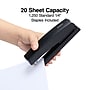 Staples® Combo Pack Desktop Stapler, 20-Sheet Capacity, Staples Included, Black (ST24548/24548)~#|#~s1223971_sc7