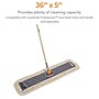 Coastwide Professional™ Cut-End Dust Mop Head, Cotton, 36" x 5", White (CW56754)~#|#~s1224034_sc7
