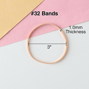 Staples Economy Rubber Bands, #32, 1 lb. Bag, 900/Pack (28613-CC)