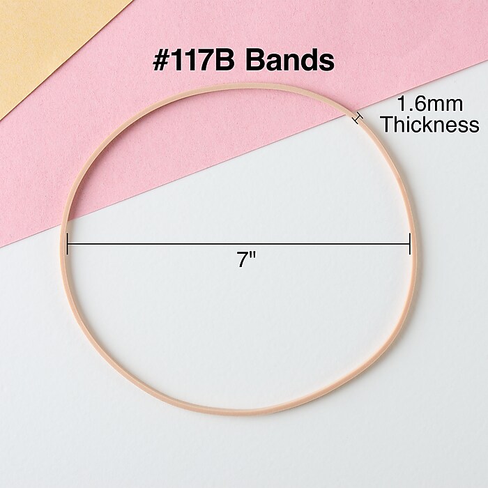 Staples Multi-Purpose #117B Rubber Bands, 7