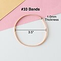 Staples Economy Rubber Band, #33, 1/4 lb. Resealable Bag, 175/Pack (28617-CC)
