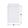 Staples Economy Gummed Catalog Envelopes, 6" x 9", White, 250/Box (50303T)~#|#~s1224474_sc7