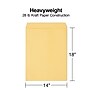 Staples Open End Kraft Catalog Envelopes, 14"L x 18"H, Brown, 25/Pack (SPL195776)~#|#~s1224476_sc7
