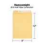 Staples EasyClose Self Seal #10 1/2 Kraft Catalog Envelope, 9" x 12", Brown, 250/Box (ST479888-CC)~#|#~s1224494_sc7