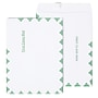 Staples First Class EasyClose Catalog Envelopes, 9"L x 12"H, White and Green, 100/Box (SPL486929)~#|#~s1224514_sc7