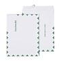 Staples First Class EasyClose Catalog Envelopes, 10" x 13", White with Green Diamond Border, 100/Box (SPL486930)~#|#~s1224516_sc7