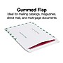 Staples First Class EasyClose Catalog Envelopes, 10" x 13", White with Green Diamond Border, 100/Box (SPL486930)~#|#~s1224517_sc7