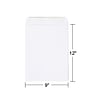 Staples Gummed Catalog Envelopes, 9"L x 12"H, White, 250/Box (486949R)~#|#~s1224520_sc7