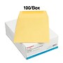 Staples Gummed Kraft Catalog Envelopes, 6.5" x 9.5", Brown, 100/Box (SPL534701)~#|#~s1224521_sc7