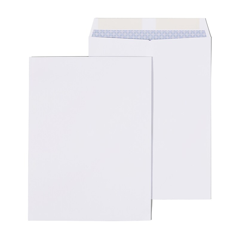 Staples Gummed Catalog Envelopes, 9" x 12", White, 25/Pack (ST579712N-CC) image 1