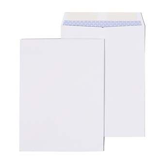 Staples Gummed Catalog Envelopes, 9" x 12", White, 25/Pack (579712/19573)