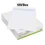 Staples QuickStrip EasyClose Self Seal Security Tinted Catalog Envelopes, 10" x 13", White, 100/Box (ST19957/19957)~#|#~s1224573_sc7