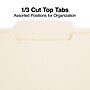 Staples Reinforced  Classification Folder, 3/4" Expansion, Letter Size, Manila, 50/Box (ST831099/831099)~#|#~s1224577_sc7