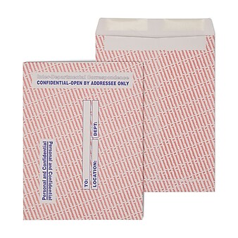 Staples Gummed Inter-Departmental Envelopes, 10" x 13", Multi Colors, 100/Box (SPL487513)