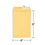Staples QuickStrip EasyClose Kraft Self Seal #1 Catalog Envelopes, 6" x 9", Kraft, 100/Box (ST20140/20140)~#|#~s1224616_sc7
