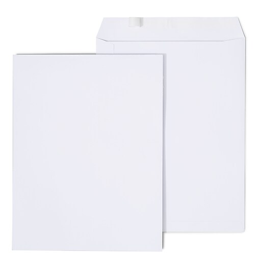 Staples QuickStrip EasyClose Self Seal Catalog Envelopes, 10