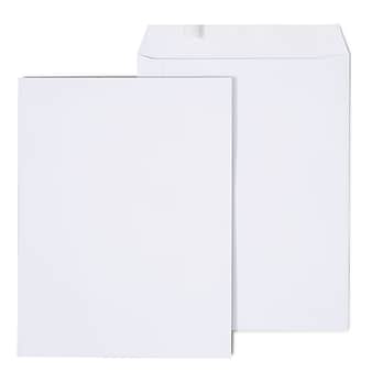 Staples EasyClose Catalog Envelopes, 10"L x 13"H, White, 100/Box (50305/379476N)