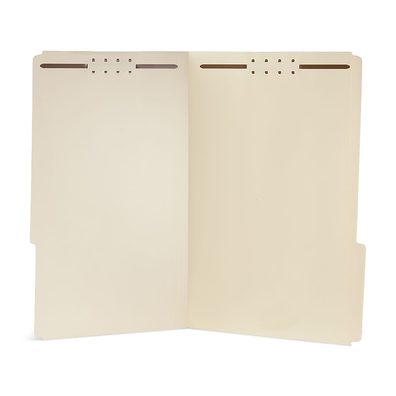 Staples Heavy Duty Reinforced Classification Folder, Legal Size, Manila, 50/Box (ST831057/TR8310) image 1