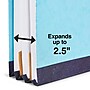 Staples® Pressboard Classification Folder, 2-Dividers, 2 1/2" Expansion, Letter Size, Light Blue, 20/Box (ST614434/TR6144)~#|#~s1224633_sc7