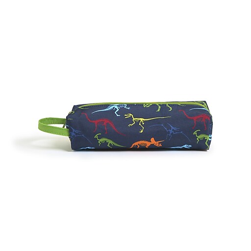 Pep Rally Zipper Polyester Barrel Pouch, Dino Bones (1015205000000